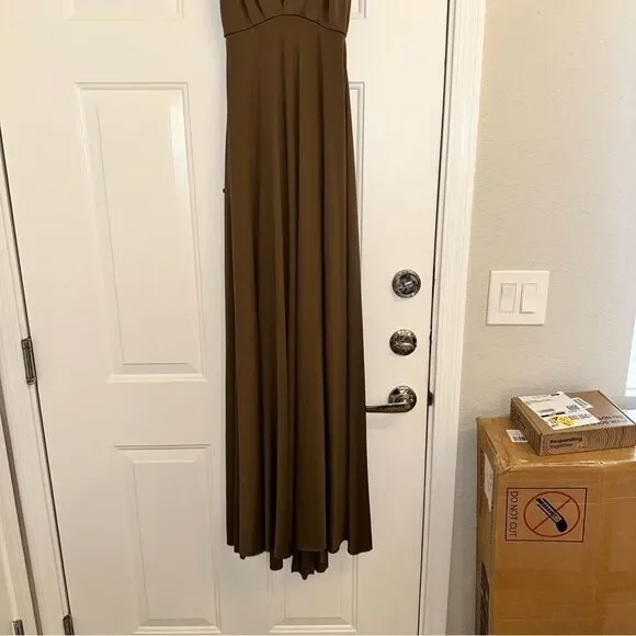 Convertible Bridesmaid dress - Taupe - Picture 6 of 7